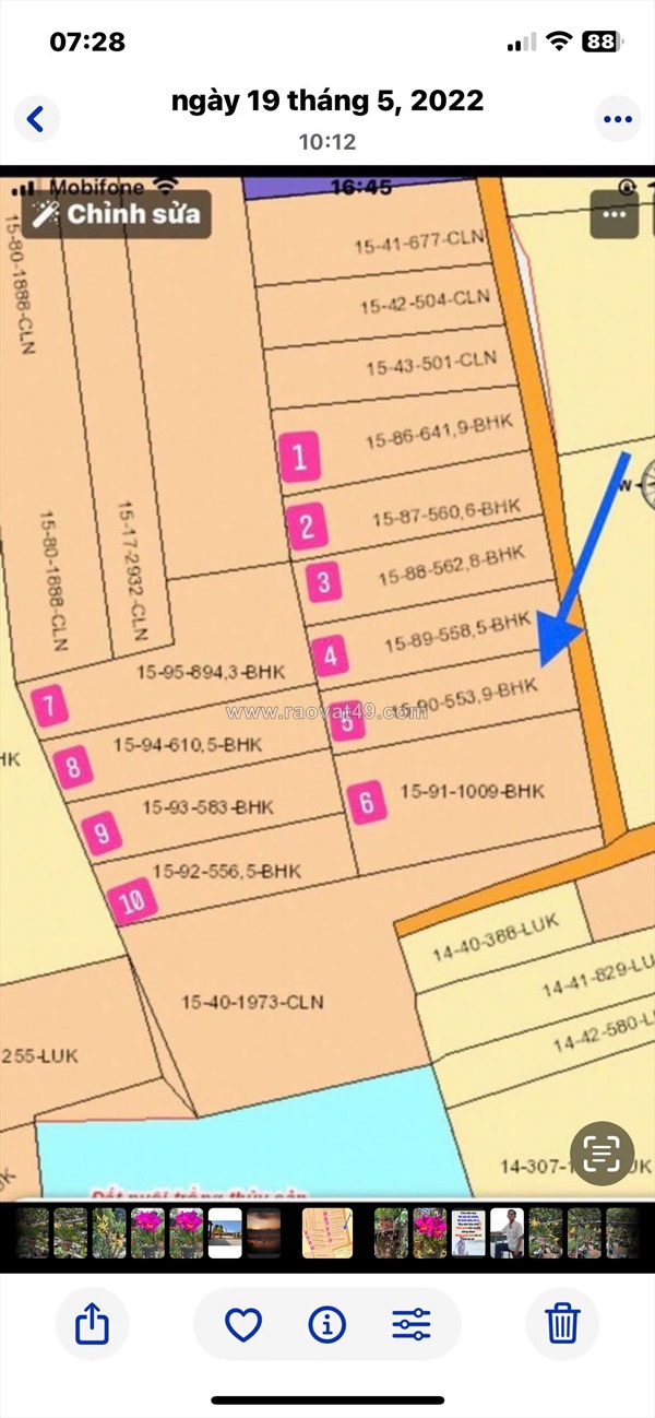 Hot !!! giá giật mình! 6.000m² đất biên hòa – chỉ 4 triệu/m²