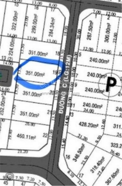 Hot hot - cần bán lô đất 2 mặt tiền tại đường đường c, phường thạnh mỹ lợi,