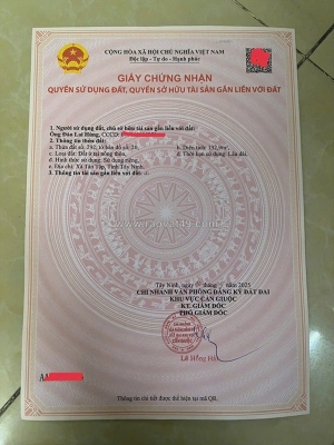 Hot hot – chính chủ cần bán lô đất đẹp tại đường đt. 830, xã tân tập, huyện cần