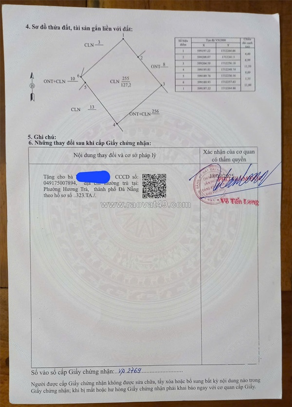 Hot hot - độc nhất -  cần bán đất ven biển xã đảo tam hải núi thành, thành phố