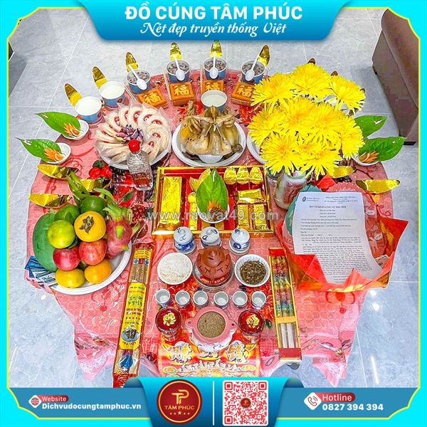 Hướng dẫn chuẩn bị mâm cúng nhập trạch trọn vẹn đúng nghi lễ