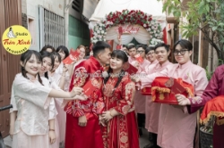 Hỷ phục bưng quả plussize – đẹp đều, không lo lệch size