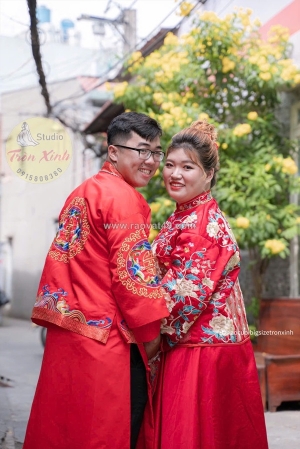 Hỷ phục cưới truyền thống bigsize gọn gàng chuẩn lễ