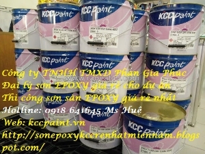 Kcc et5660: sơn sàn epoxy độ bóng cao tại hà nội 09641645 huệ