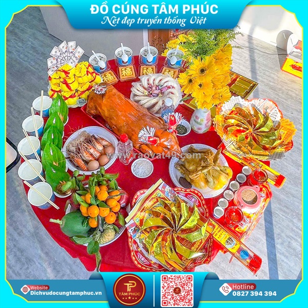 Khai trương hồng phát với mâm cúng đúng nghi lễ