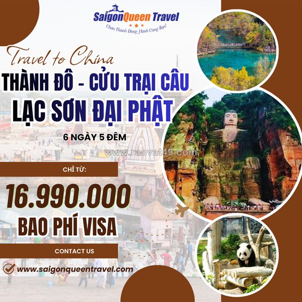 Khám phá thành đô: check-in gấu trúc và thiên đường cửu trại câu đẹp như tranh