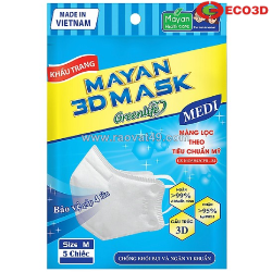 Khẩu trang 3d 4 lớp – xu hướng bảo vệ hô hấp trong môi trường ô nhiễm