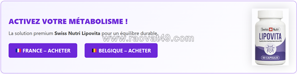 Lipovita capsules belgique test – satiété & métabolisme