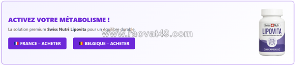 Lipovita capsules fr & be review – tendances énergie