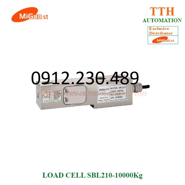 Load cell cảm biến trọng lượng migun sbl210-10000kg  thanh uốn