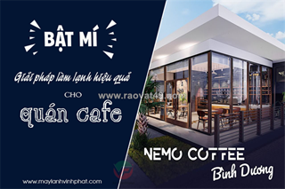Lựa chọn máy lạnh âm trần/máy lạnh treo tường cho quán cafe, trà sữa phù hợp