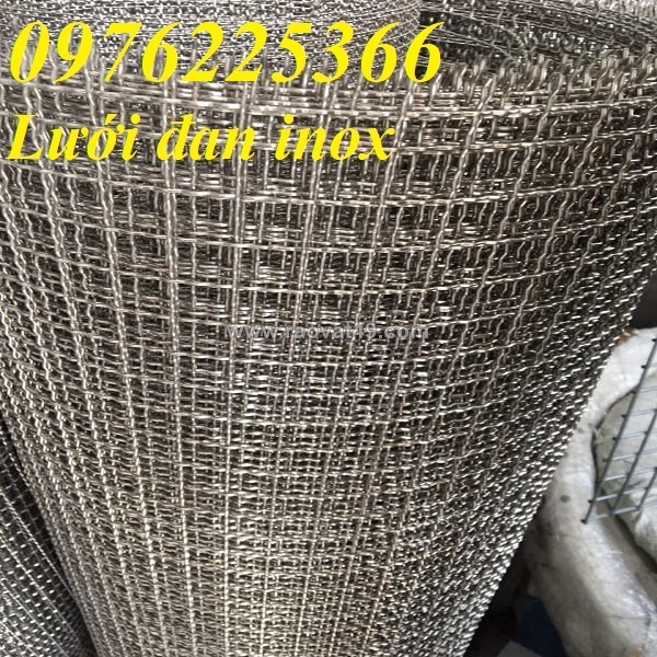 Lưới đan inox ô 5x5