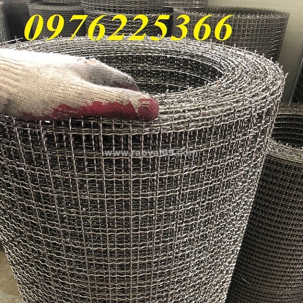 Lưới đan inox ô 5x5,10x10, 15x15, 20x20