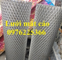 Lưới mắt cáo - sản xuất lưới mắt cáo mạ kẽm dày 1mm, 2mm, 3mm, 4mm