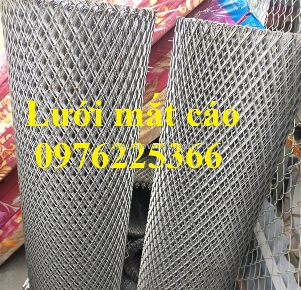 Lưới mắt cáo - sản xuất lưới mắt cáo mạ kẽm dày 1mm, 2mm, 3mm, 4mm