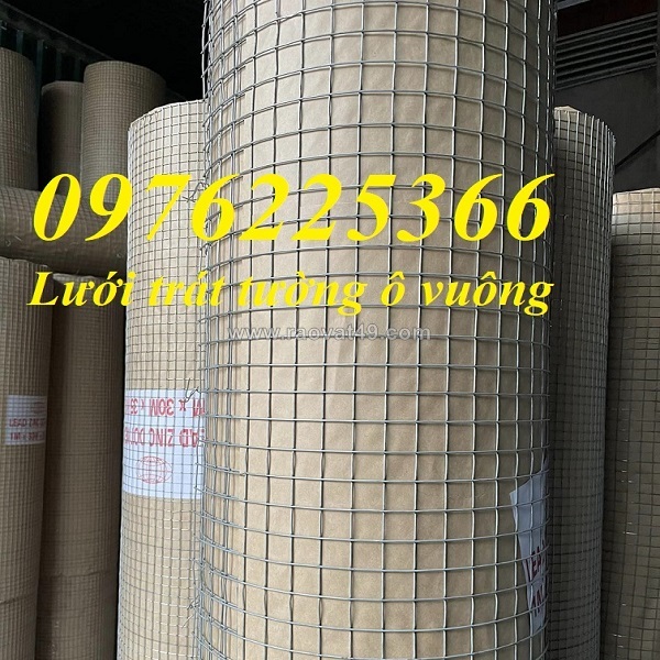 Lưới trát tường ô vuông 10x10, 15x15, 25x25