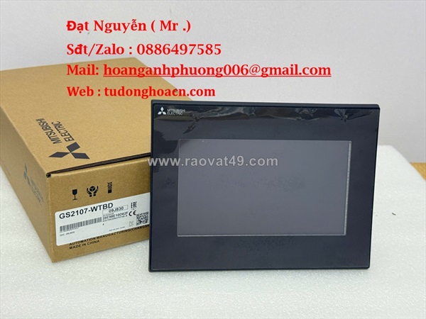 Màn hình hmi mitsubishi gs2107-wtbd – giao diện điều khiển thông minh