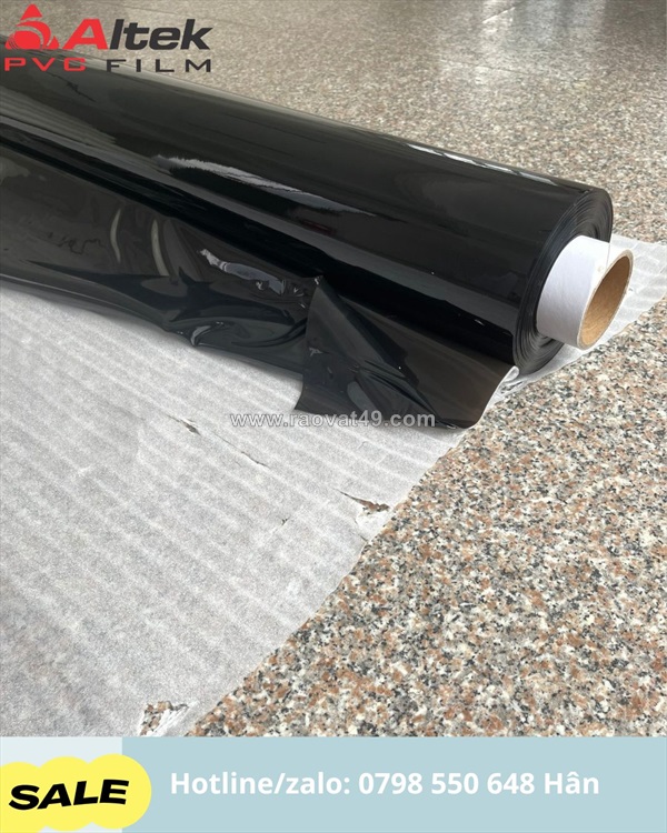 Màng pvc trong đen- giải pháp che chắn hiệu quả, hiện đại