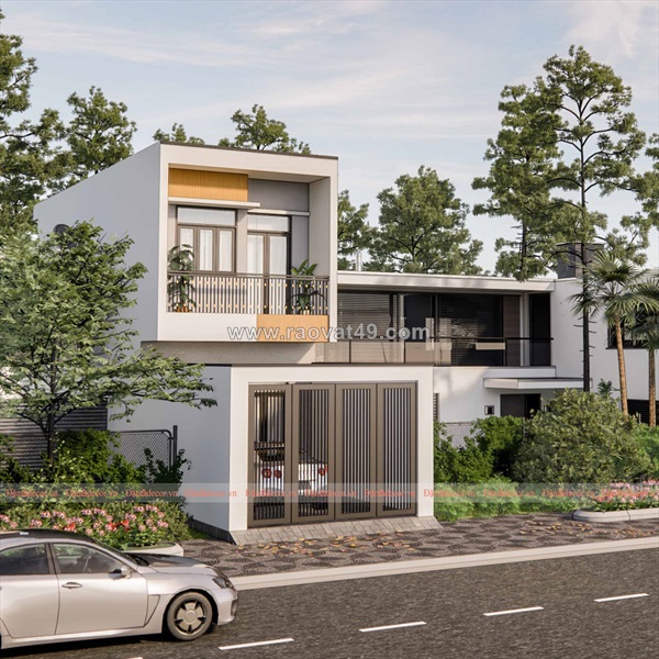 Mẫu nhà phố tối giản 2 tầng tại vũng tàu