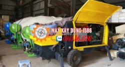 Máy bơm vữa, bê tông tĩnh 10 khôi/giờ