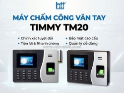Máy chấm công vân tay timmy tm20 tại tân bình