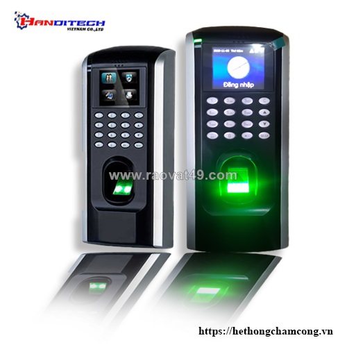 Máy chấm công vân tay zk sf200/id