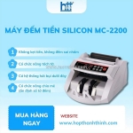 Máy đếm tiền silicon mc-220