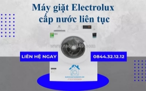 Máy giặt electrolux cấp nước liên tục - dấu hiệu hư hỏng bạn không nên bỏ qua