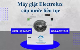 Máy giặt electrolux cấp nước liên tục - dấu hiệu hư hỏng bạn không nên bỏ qua