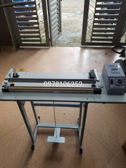Máy hàn túi dập chân, máy ép màng co pvc-pof-pe, máy hàn bao nilong