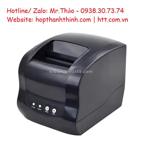 Máy in mã vạch xprinter xp-365b (usb + lan)