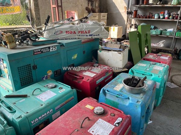 Máy phát điện 45kva kva cũ có vỏ cách âm