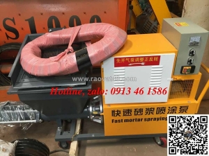 Máy phun vữa tô trát tường chạy điện