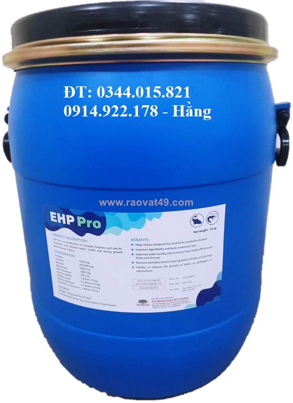 Men vi sinh ehp pro cho ăn, phòng ngừa ehp cho tôm bằng giải pháp sinh học