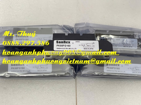 Mô đun chỉnh lưu sanrex pk55fg160 - bình dương