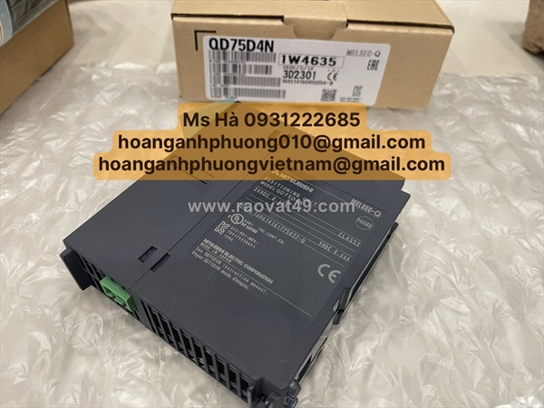 Mô đun điều khiển chính xác vị trí qd75d4n mitsubishi