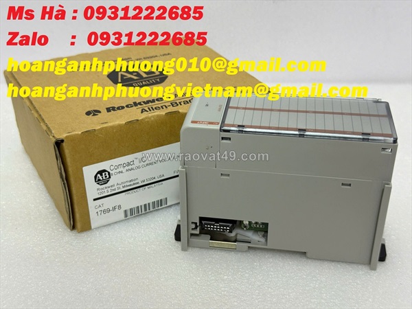 Module allen bradley 1769-if8 giá tốt - bảo hành 12 tháng