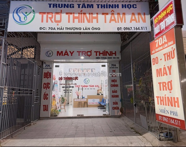 Mua máy trợ thính tốt,địa chỉ uy tín,chính hãng thanh hóa.