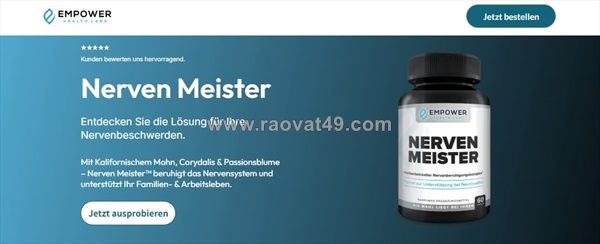 Nerven meister empower health labs: ist die anwendung sicher?