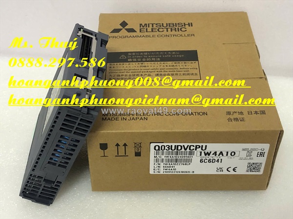 New module mitsubishi q03udvcpu - cty hoàng anh phương
