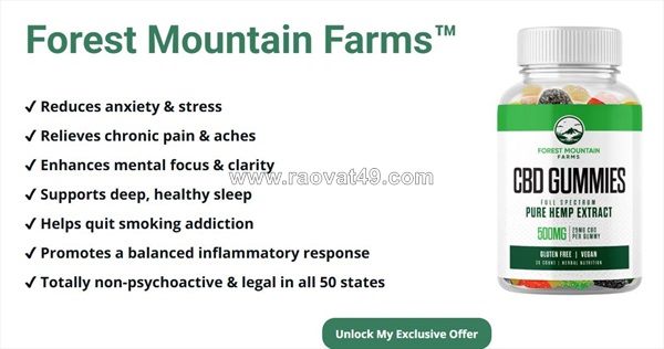 (news) what makes forest mountain farms cbd gummies the best choice for gut health?