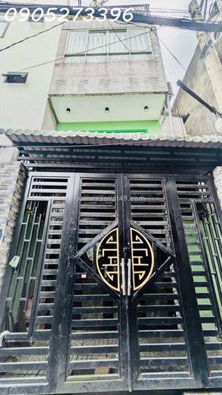 Nhà 3pn – nhà 3 tầng btct kiên cố – hẻm xe hơi thông  sát mặt tiền lê đức thọ –