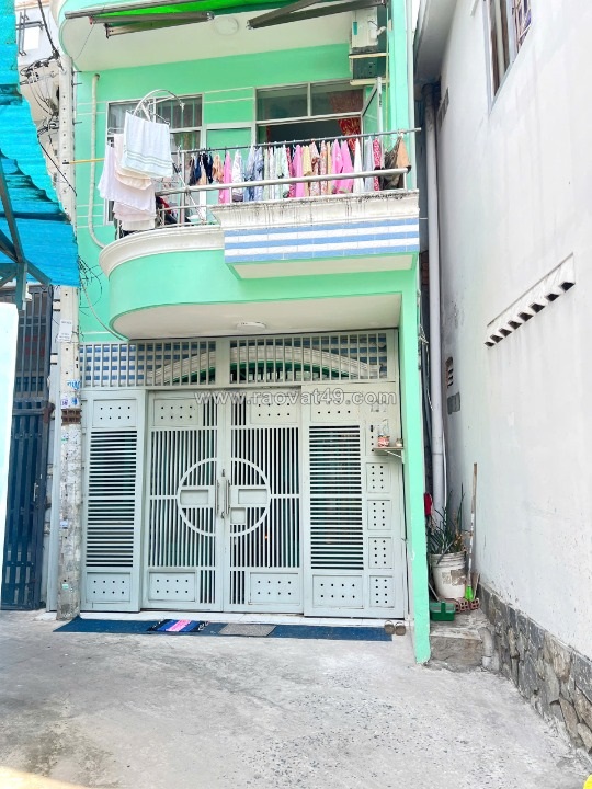 Nhà 4 tầng hẻm thông đường lưu hữu phước p15q8. giá: 3.7 tỷ