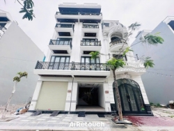 Nhà 5 tầng thang máy mới tinh - vĩnh niệm - 58m - đường 12m - hướng tây nam