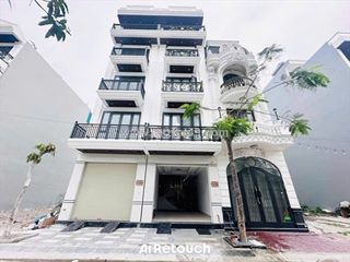 Nhà 5 tầng thang máy mới tinh - vĩnh niệm - 58m - đường 12m - hướng tây nam