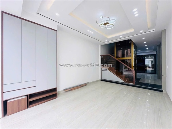 Nhà 5 tầng thang máy mới tinh - vĩnh niệm - 58m - đường 12m - hướng tây nam