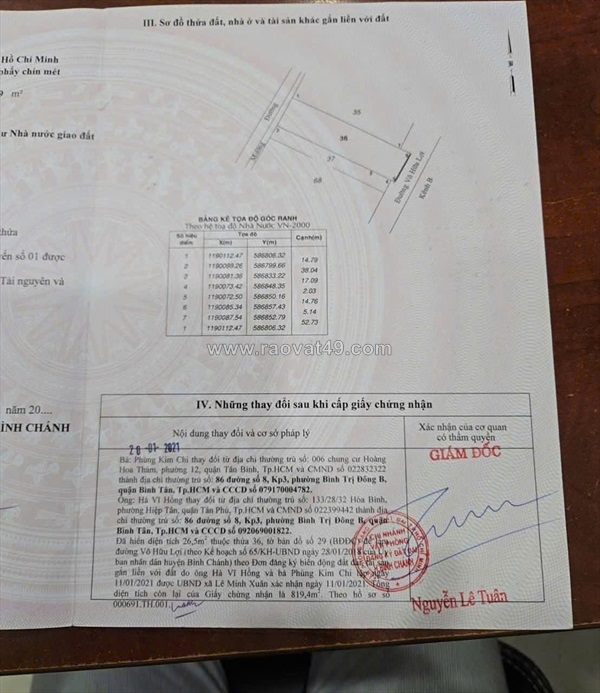 Nhà đẹp – giá tốt –chính chủ cần bán nhà tại 583 võ hữu lợi , xã lê minh xuân,
