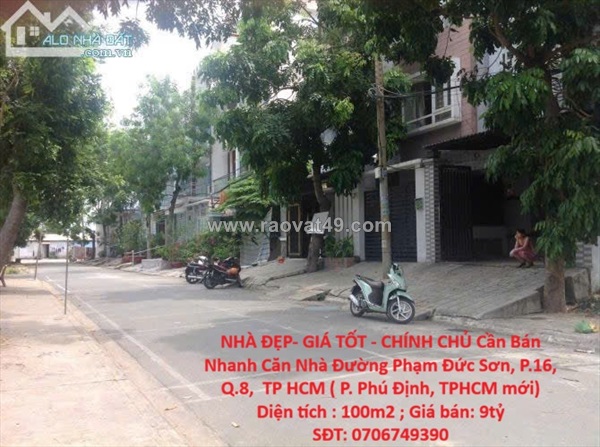 Nhà đẹp- giá tốt - chính chủ cần bán nhanh căn nhà mặt tiền chợ, đường 12m tại