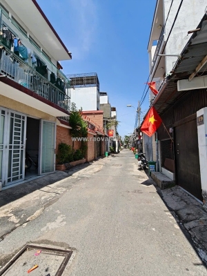 Nhà đẹp mt hẻm 7m thông hà đặc, trung tâm trung mỹ tây – chỉ 4,5 tỷ