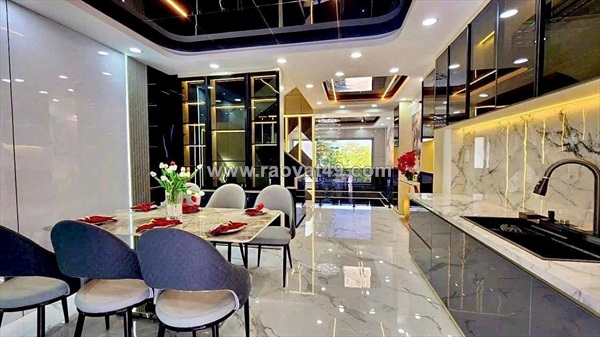 Nhà hẻm xe hơi huỳnh tấn phát, 5 tầng, nội thất cao cấp, chỉ hơn 8 tỷ